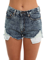 Acid Wash Cutoff Shorts