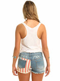 American Flag Shorts