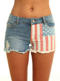 American Flag Shorts