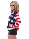 American Flag Sweater