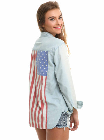 American Summer Denim Shirt