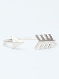 Arrowhead Cuff Silver