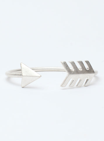 Arrowhead Cuff Silver