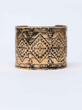 Aztec Cuff Gold