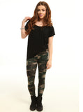 Camo Print Leggings