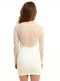 Circle Mesh Dress