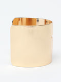 Cross Out Bangle Gold