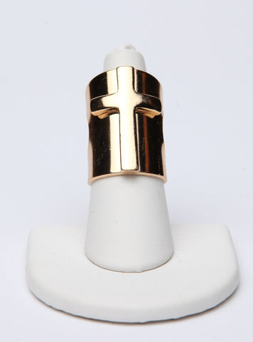 Cross Ring Gold