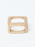 Cube Ring Gold