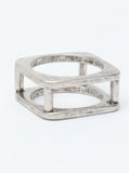 Cube Ring Silver