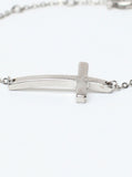 Don't Cross Me Bracelet Silver