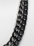 Black Double Chain Necklace