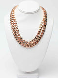 Rose Gold Double Chain Necklace