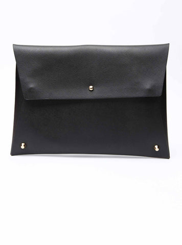 Envelope Black Clutch