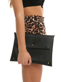 Envelope Black Clutch