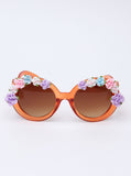 Floral Orange Sunnies