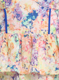 Flower Garden Strapless Dress