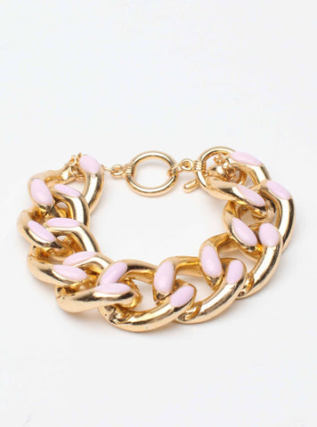 Gold Chained Bracelet