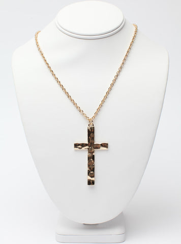 Gold Cross Necklace