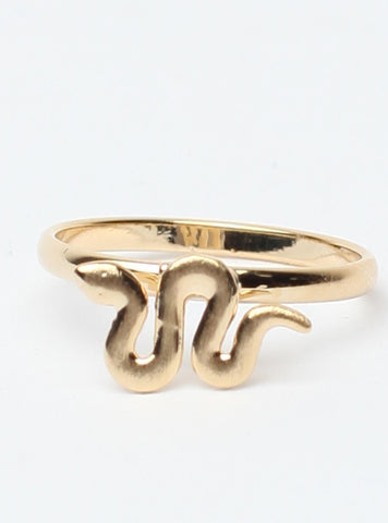 Gold Snake Ring