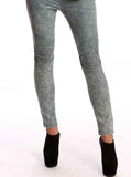 Green Rocker Faded Pants