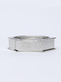 Hexagon Cuff Silver