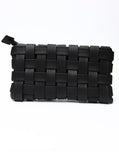 High And Low Black Clutch