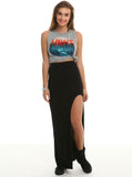 Highway Maxi Skirt Black