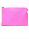 Hold On Neon Pink Clutch