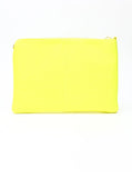 Hold On Neon Yellow Clutch