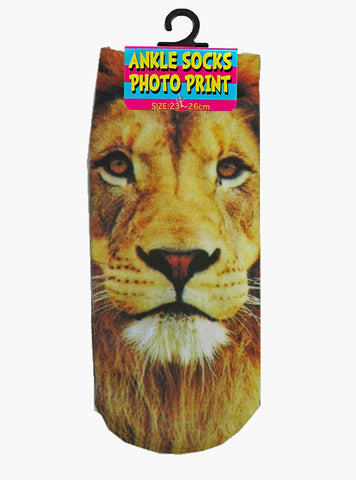 King of the Jungle Ankle Socks