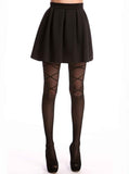 Lace Me Up Bow Tights
