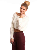Lets Cuddle Cropped Sweater