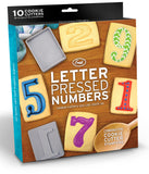 Letter Pressed Cookie Cutters