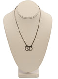 Locked Up Handcuff Necklace Silver