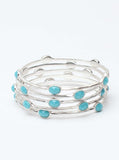 Marine Blue Bangles