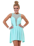 Mint Networker Dress