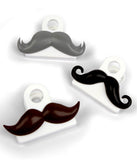 Mustache Bag Clips