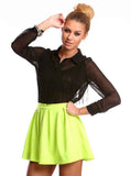Open Back Fringe Blouse