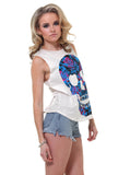 Rose Skull Tank