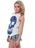 Rose Skull Tank