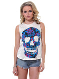 Rose Skull Tank