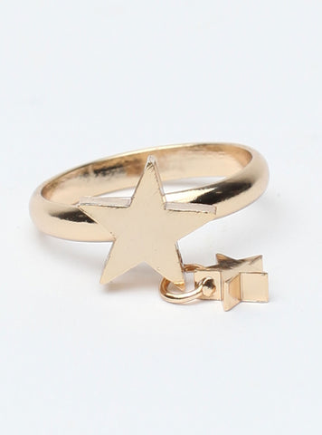 Shooting Star Gold Ring