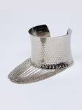 Silver Fringe Cuff