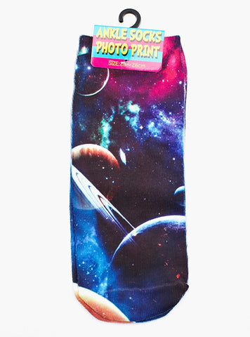 Space Cadet Ankle Socks