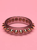 Spike Black Bangle