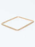 Square Bangle Gold