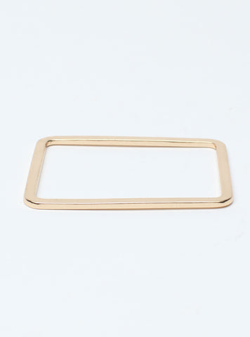 Square Bangle Gold