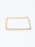 Square Bangle Gold