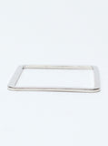 Square Bangle Silver